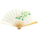 茶扇子 茶扇 紫陽花/京扇子
