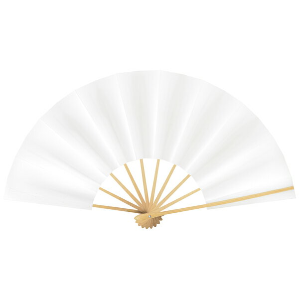 白扇 9寸5分10間 舞扇サイズ