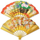 飾り京扇子 高級仕舞扇子 花車/桜
