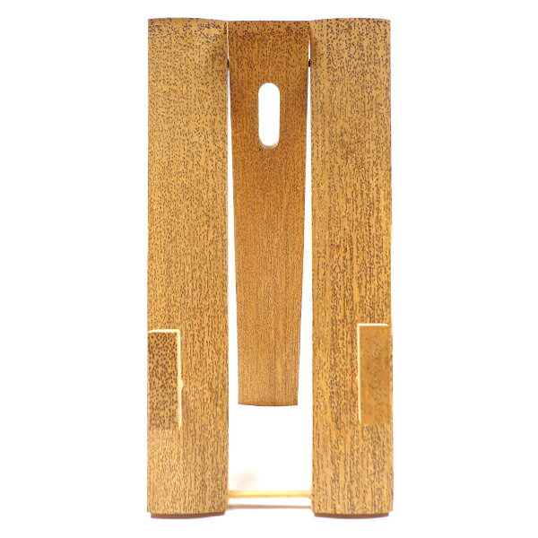 竹台各種 掛置兼用 6寸 ゴマ竹 扇子台