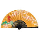 飾り京扇子 サテン扇子 塔桜金 21cm(3)