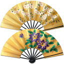 飾り扇子 舞扇子タイプ 鉄線/桜