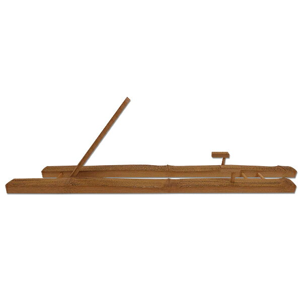 うちわ 専用 台 置掛け 兼用 横置き 型 ゴマ竹