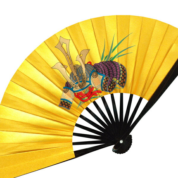 節句扇子 兜/飾り茶扇台付きセット