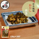 高菜漬け 高菜漬 漬物 漬け物 国産 送料無料 旨辛からし高菜 120g 20P 山くらげ たけのこ入り 辛子高菜 熟成高菜 乳酸発酵 香ばしい 九州の家庭の味 おにぎり チャーハン ラーメン 九州名菜