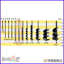 カーツ オーガー(穴掘機)用ドリル ドリルセット50φ【KAAZ】