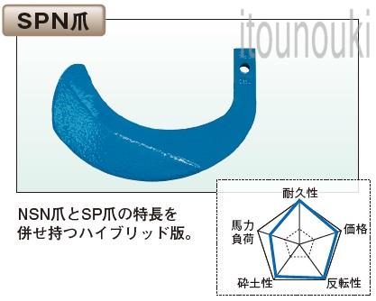 太陽 三菱ロータリー用 SPN爪 36本セット [THA74093] 適合をお確かめ下さい