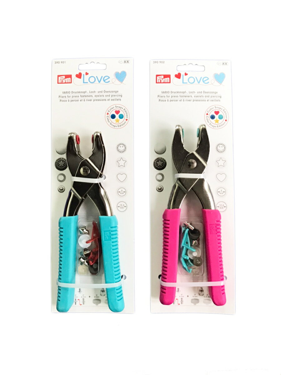 PRYM　ヴァリオ　マルチプライヤー　ミントグリーン・ピンク　3/4/9/12.4　　　1690901