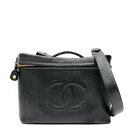 【中古AB/使用感小】CHANEL シャネル ヴィンテージ ココマーク バニティ 2WAY レディース ハンドバッグ 20440281