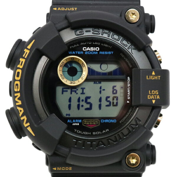 【中古SA/極美品】CASIO カシオ 腕時計 Gショック フロッグマン 30周年記念モデル メンズ GW-8230B-9AJR 20388975