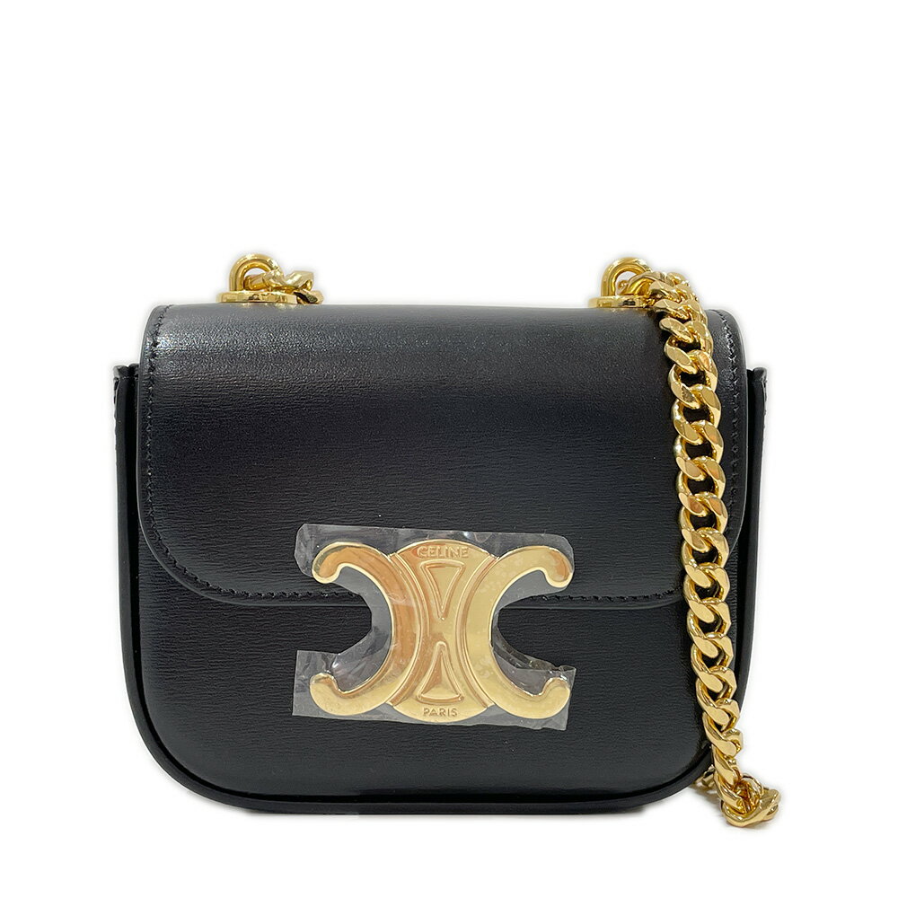 CELINE セリーヌ MINI TRIOMPHE CHAIN トリオンフ クロード ミニ チェーン レディース ショルダーバッグ 10L843DPV.38NO 20447503