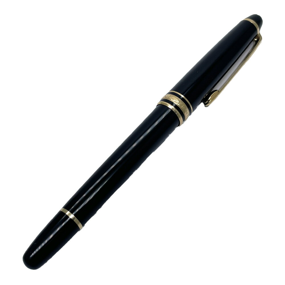 【中古AB/使用感小】MONTBLANC モンブラン 万年筆 164 クラシック ペン先585 字幅M中字 西ドイツ製 マイスターシュテュック ユニセックス ブラック 20456704