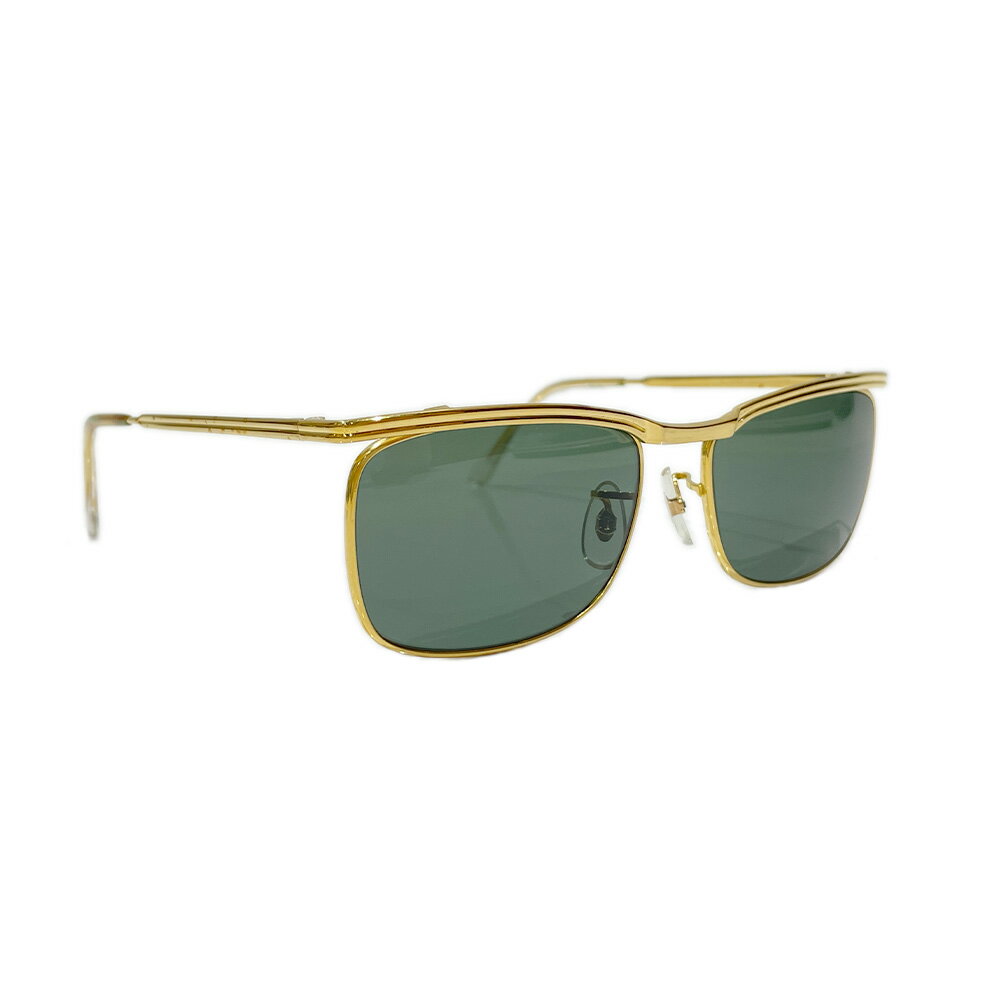 【中古AB/使用感小】Ray-Ban レイバン サングラス Signet2 シグネットツー スクエアレンズ G15 B&L ヴィンテージ ユニセックス ゴールド 20458236