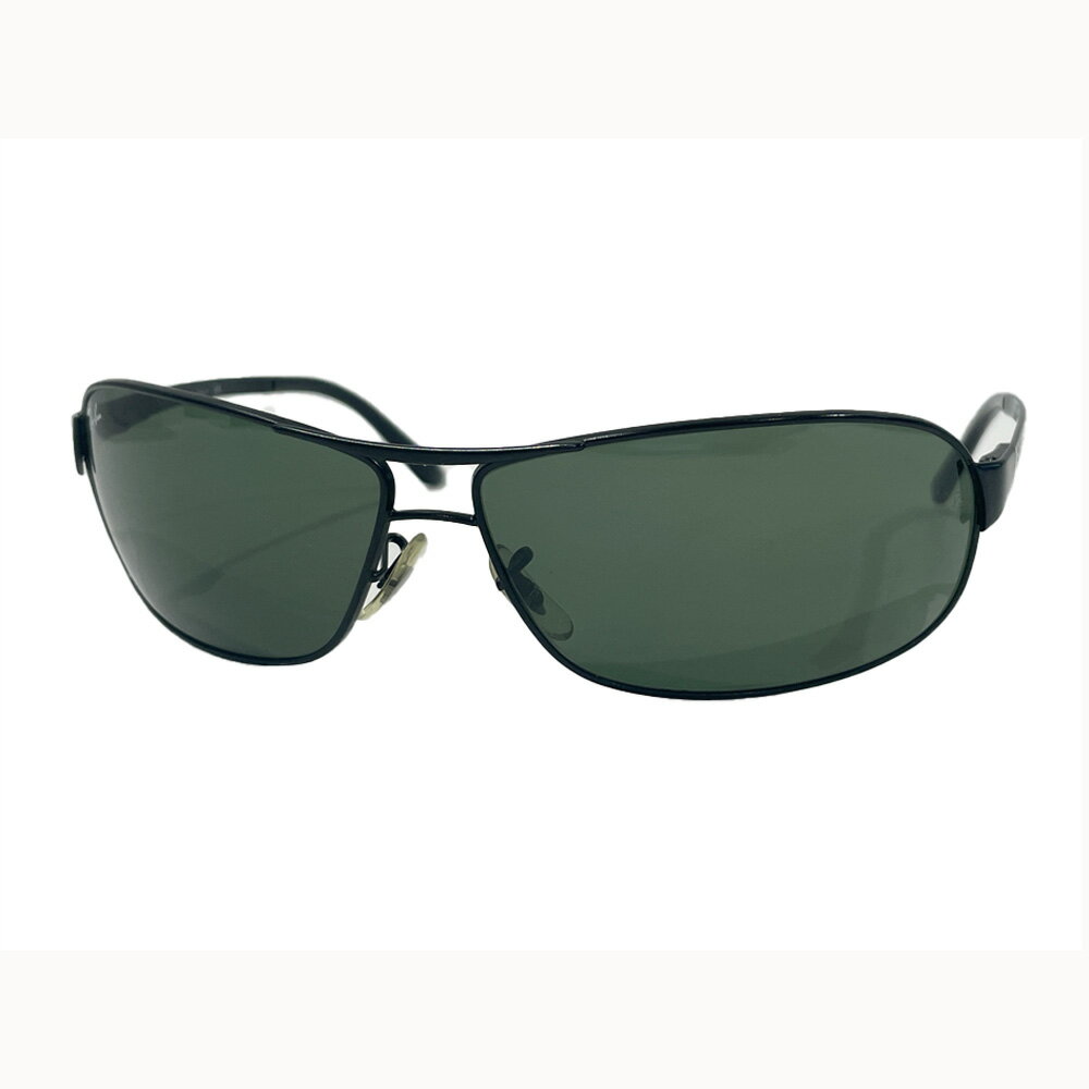 【中古AB/使用感小】Ray-Ban レイバン サングラス アンダーカレント カーブ バネ丁番 G-15レンズ ユニセックス RB3343 ブラック 20460951