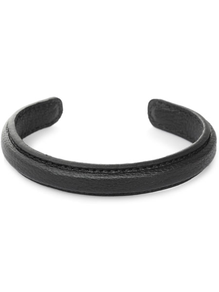 ITUAIS イトゥアイス 【 CHEVRE BANGLE (BLACK) シェーブルバングル ブラック 】[ 正規品 ] ブレスレット カフ ヤギ革皮 プレゼント メンズ レディース ユニセックス 人気 ブランド おしゃれ