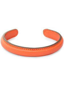 ITUAIS イトゥアイス 【 CHEVRE BANGLE (ORANGE) シェーブルバングル オレンジ 】[ 正規品 ] ブレスレット カフ ヤギ革皮 プレゼント メンズ レディース ユニセックス 人気 ブランド おしゃれ