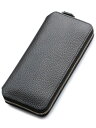 foot the coacher フットザコーチャー 【 LONG ZIP WALLET BLACK / ウォレット 財布 】 正規品 革 レザー ステアハイド 長財布 プレゼント ギフト メンズ 人気 ブランド おしゃれ 【 送料無料 】