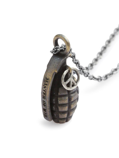 THEFT セフト 【 Varde77 × THEFT GRENADE PEACE NECKLACE / バルデセブンティセブン × セフト グレネードピース ...