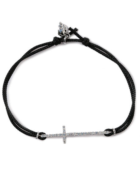 GARDEL ガーデル 【 MC Bracelet / エムシー ブレスレット GDB-019 】[ 正規品 ] クロス スカル ドクロ 髑髏 パヴェ 宝石 ラグジュアリー ペア プレゼント ギフト ユニセックス メンズ レディース 【 送料無料 】