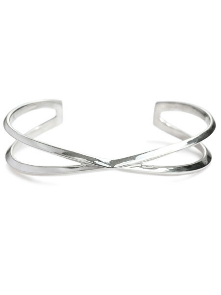 IVXLCDM アイブイエックスエルシーディーエム 【 X BANGLE (SILVER) / エックス バングル シルバー 】[ 正規品 ] カフブレスレット ダブルネーム スターリングシルバー 925 銀 十字 メンズ レディース 人気 ブランド おしゃれ 【 送料無料 】