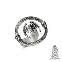 Marylin of Mars マリリンオブマーズ 【 Hollywood Vampires Ring ハリウッドヴァンパイアーズリング 】 正規品 指輪 着用 愛用 コウモリ 髑髏 ドクロ シルバー925 プレゼント メンズ 【 送料無料 】