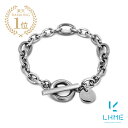 LION HEART ライオンハート 【 『 LHME 』 WEB限定 リンクチェーンブレスレット type I / サージカルステンレス 2BR001I0SV...