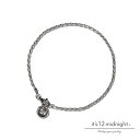 it's 12 midnight Cbc gDG ~bhiCg y 1.9mm Rope chain Bracelet / [v`F[ uXbg [ M-B018 ]z[ Ki ] `F[uX {^ Vv Vo[  925 v[g jZbNX Y fB[X  lC uh  Vv