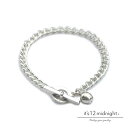 it's 12 midnight イッツ トゥエルヴ ミッドナイト 【 KIHEI CHAIN BRACELT 5.0mm with Apple / 喜平 チェーン ブレスレット アップル 】[ 正規品 ] シルバー 925 銀 プレゼント メンズ レディース ユニセックス 定番 人気 ブランド 【 送料無料 】