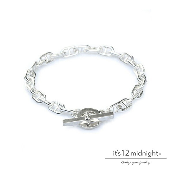 it's 12 midnight イッツ トゥエルヴ ミッドナイト 【 Marine Chain Bracelet / マリンチェーン ブレスレット [ M-B007 ] 】[ 正規品 ] シルバー 銀 シンプル アンカーチェーン プレゼント メンズ レディース ユニセックス ペア 人気 ブランド おしゃれ 【 送料無料 】