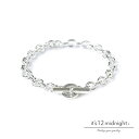 it's 12 midnight イッツ トゥエルヴ ミッドナイト 【 6mm Oval Chain Bracelet / オーバル チェーン ブレスレット [ M-B010 ]】[ 正規品 ] シンプル シルバー 銀 925 プレゼント ユニセックス メンズ レディース 人気 ブランド おしゃれ シンプル 【 送料無料 】