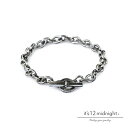 it's 12 midnight イッツ トゥエルヴ ミッドナイト 【 6mm Oval Chain Bracelet ( OX ) / オーバル チェーン ブレスレット [ M-B010 OX ]】[ 正規品 ] シンプル シルバー 銀 925 プレゼント ユニセックス メンズ レディース 人気 ブランド おしゃれ シンプル 【 送料無料 】