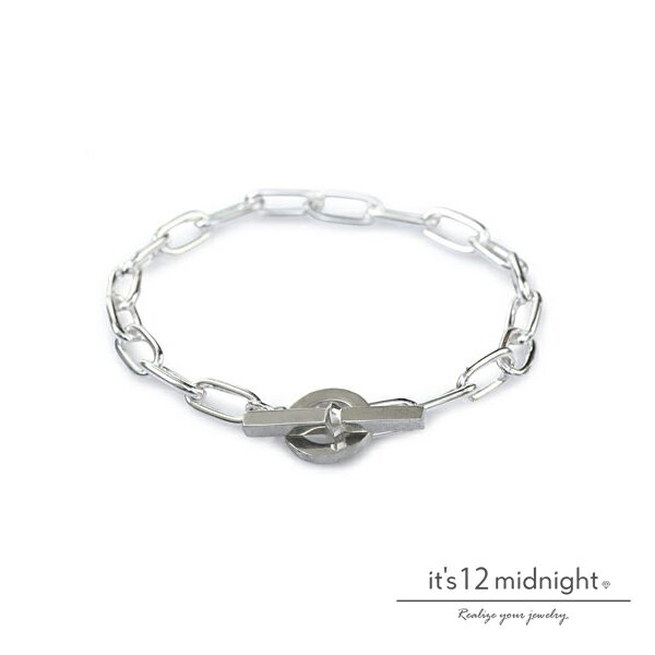it's 12 midnight イッツ トゥエルヴ ミッドナイト 【 5.2mm Long Oval Chain Bracelet / 長アズキチェーン ブレ...