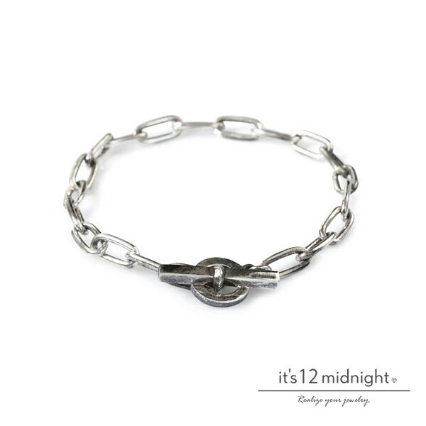 it's 12 midnight イッツ トゥエルヴ ミッドナイト 【 5.2mm Long Oval Chain Bracelet ( OX ) 長アズキチェ...