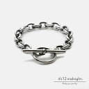 it's 12 midnight イッツ トゥエルヴ ミッドナイト 【 8.7mm Oval Chain Bracelet OX / オーバル チェーン ブレス...