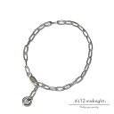 it's 12 midnight イッツ トゥエルヴ ミッドナイト 【 4mm Chain Bracelet / チェーン ブレスレット 】[ 正規品 ] アズキチェーン 小豆チェーン ブレス ボタン シルバー 銀 925 プレゼント ユニセックス メンズ レディース 定番 人気 ブランド おしゃれ シンプル