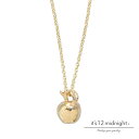 it's 12 midnight イッツ トゥエルヴ ミッドナイト 【 Ringo Necklace (K10 Gold) / リンゴ ネックレス K10ゴールド 】[ 正規品 ] ペンダント チャーム 金 イエローゴールド プレゼント メンズ レディース ユニセックス 人気 ブランド【 送料無料 】