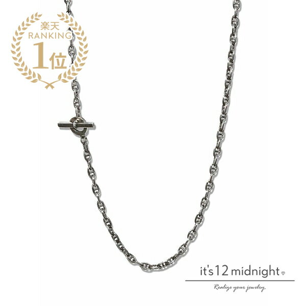 it's 12 midnight イッツ トゥエルヴ ミッドナイト 【 ANCHORCHAIN NECKLACE ( OX ) アンカーチェーン ネックレス (...
