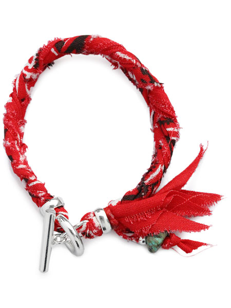 SunKu サンク 39 【 バンダナブレスレット (RED) [ SK-251 ] 】[ 正規品 ] レッド ...