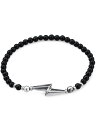 SunKu TN 39 y BOLT BRACELET (ONYX) / {guXbg [ SK-266-ONX ] z[ Ki ] r T_[ IjLX ubN r[Y t[TCY X^[OVo[  925 yA v[g Mtg jZbNX Y fB[X