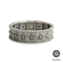 amp japan アンプ ジャパン 【 Elastic Bangle -Star Tiles- [ 16AJK-460 ] エラスティック バングル スタータイルズ 】[ 正規品 ] ブレスレット 腕輪 シルバー 銀 星 ペア プレゼント ギフト ユニセックス メンズ レディース 【 送料無料 】