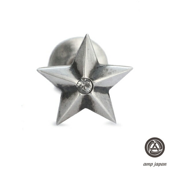 amp japan  ѥ  Star pierced earing  ԥ [ 8AH-174S ] [  ]  K10 ⡼֥åե С   925 ڥ ץ쥼 ˥å  ǥ ͵ ֥ 