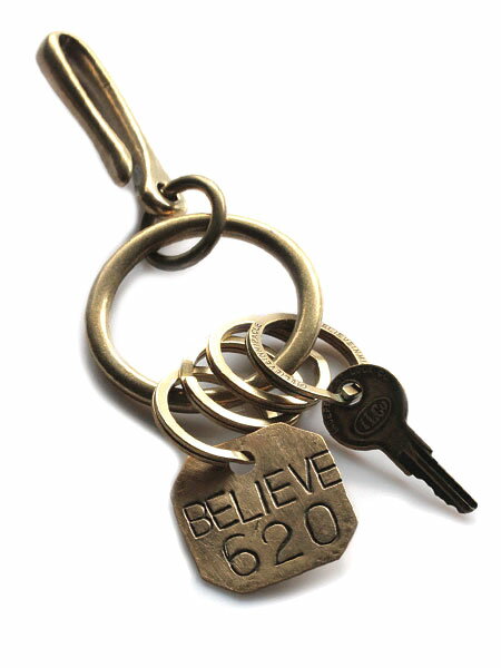 BELIEVEINMIRACLE ビリーブインミラクル 【 NEW PRISON KEYHOLDER プリズンキーホルダー [ 241_3 ] 】[ 正規品 ] キーチェーン アンティークゴールド メンズ レディース