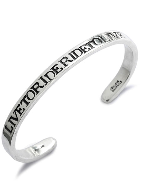 BELIEVEINMIRACLE ビリーブインミラクル 【 LIVE BANGLE / バングル 】[ 正規品 ] ブレスレット カフ スターリングシルバー925 シンプル ペア プレゼント ユニセックス メンズ レディース 人気 ブランド おしゃれ ラッピング おすすめ 【 送料無料 】