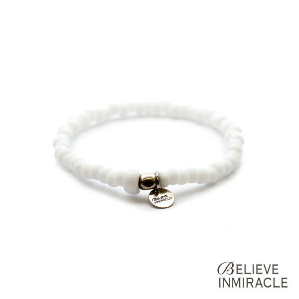 BELIEVEINMIRACLE ӥ꡼֥ߥ饯  BZ BRACE ( ۥ磻 ) ӡ ֥쥹å [  ] 饹ӡ ե꡼...