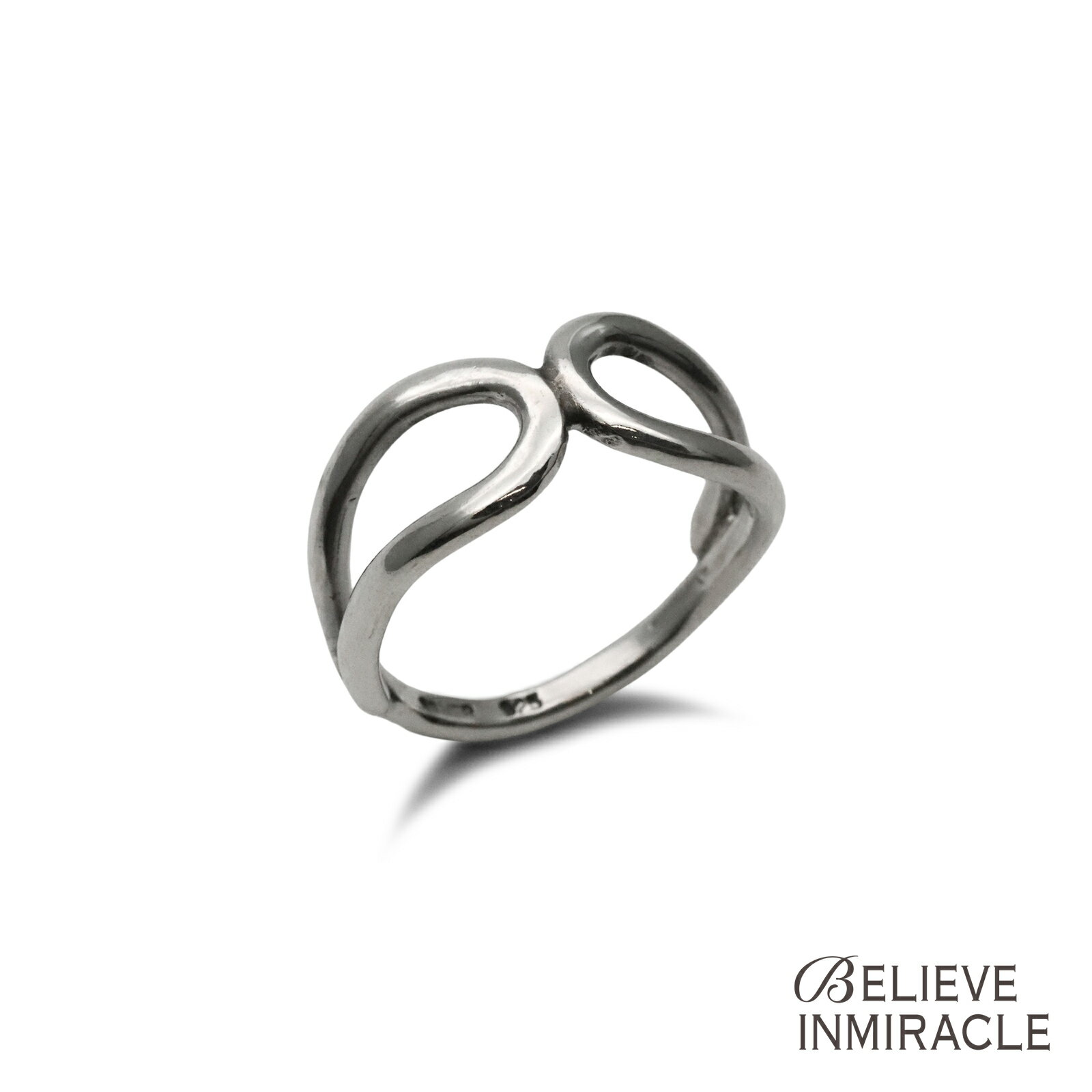 樂天商城 - BELIEVEINMIRACLE ビリーブインミラクル 【 INFINITY RING インフィニティ リング 】[ 正規品 ] 指輪 ピンキー シルバー 銀 925 ペア プレゼント ユニセックス メンズ レディース 人気 ブランド おしゃれ 【 送料無料 】