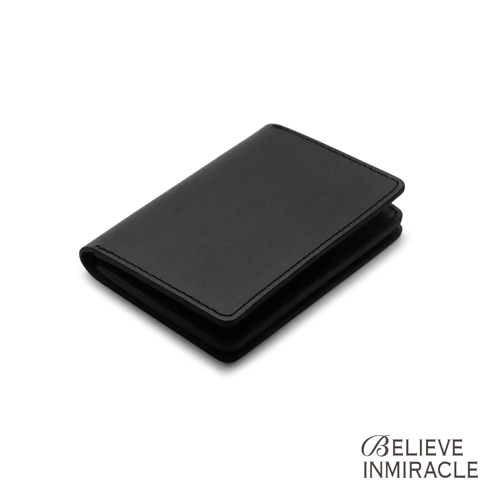 Rakuten - BELIEVEINMIRACLE ビリーブインミラクル 【 CARD CASE カードケース 】[ 正規品 ] 名刺入れ お札入れ 定期入れ 財布 ウォレット 牛革 イタリアンレザー ペア プレゼント ユニセックス メンズ レディース 人気 ブランド おしゃれ 【 送料無料 】