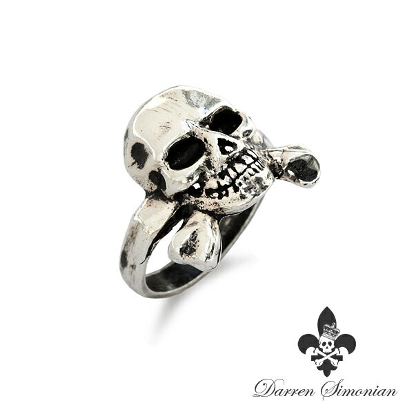 Darren Simonian  ˥  Skull And Cross Bones Ring /   ܡ...