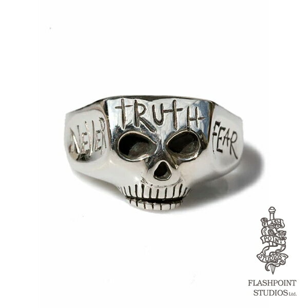 Flash Point フラッシュポイント 【 JIMSKULL NEVER FEAR TRUTH / ジムスカルリング 】 正規品 指輪 ジョニーデップ NFTアート ドクロ 骸骨 シルバー 銀 925 人気モデル ユニセックス メンズ レディース 人気 ブランド おしゃれ 【 送料無料 】