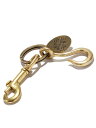 GILES BROTHER ジャイルス アンド ブラザー 【 Hook Dogtag Clip Keyring フック ドッグタグ クリップキーリング 】 正規品 キーホルダー 鍵 アンティークゴールド ブラス 真鍮 金 メンズ レディース 人気 ブランド おしゃれ 【 送料無料 】