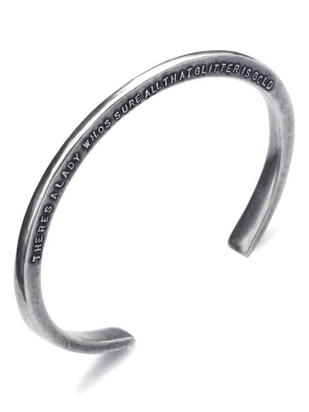 HARIM ハリム 【 Stairway to Heaven Side Word Cuff Silver ステェアウェイ トゥ ヘヴン サイド ワード カフ 】[ 正規品 ] ブレスレット バングル レッドツェッペリン Led Zeppelin シルバー …